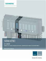 Siemens 6ES7132-6FD00-0BB1 Manual De Producto