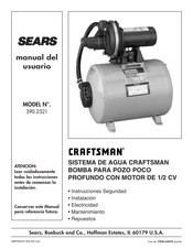 Craftsman 390.2521 Manual Del Usuario