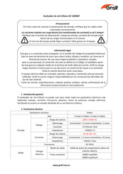 Gralf GF-1000MP Manual De Instrucciones