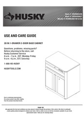 Husky HOME2801B12 Guía De Uso Y Cuidado