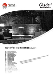 Oase Waterfall illumination 30/60 Instrucciones De Uso