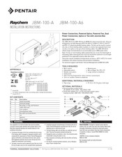 Pentair RAYCHEM JBM-100-A Instrucciones De Instalación