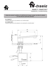 FV tronic 0363C.03-T Instalación Y Mantenimiento