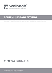 Welbach OMEGA 500-2.0 Manual De Instrucciones