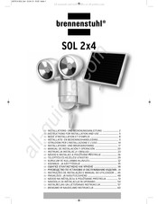 brennenstuhl SOL 2x4 Manual De Instalación Y Operación