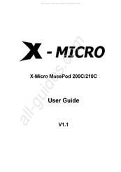 X-Micro XMP3-N20GFT Guia Del Usuario