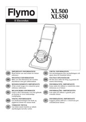Electrolux Flymo XL500 Manual Del Usuario