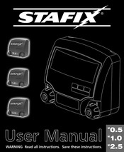 stafix M 1.0 Manual Del Usuario