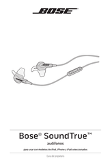 Bose SoundTrue Manual Del Usuario