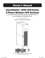 Tripp-Lite SmartOnline SVX Serie El Manual Del Propietario