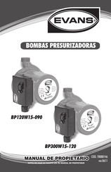 Evans BP300W15-120 Manual De Propietario