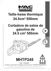 Mac allister MHTP245 Manual Del Usuario