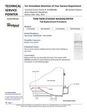 Whirlpool LTE5243DQ Instrucciones De Uso