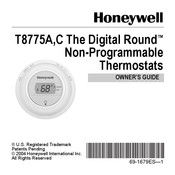 Honeywell T8775C1013/U Guia Del Propietario