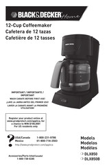 BLACK&DECKER Home DLX850 Manual De Instrucciones