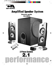 Cyber Acoustics CA-3602 El Manual Del Propietario