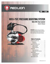 red lion RBSS-75FC El Manual Del Propietario