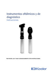 Keeler Instrumentos oftálmicos y de diagnóstico Manual De Instrucciones