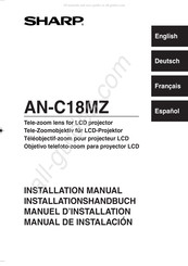 Sharp AN-C18MZ Manual De Instalación