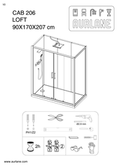 Aurlane CAB 206 LOFT Manual De Instrucciones