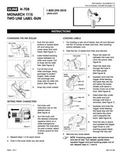 Uline H-708 Manual De Instrucciones