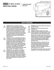 Uline H-6514 Manual Del Usuario