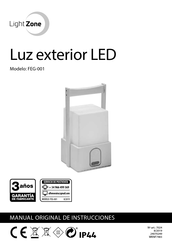 Light Zone FEG-001 Manual Original De Instrucciones