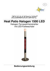 SUNTEC Klimatronic Halogen 1500 LED Instrucciones De Uso