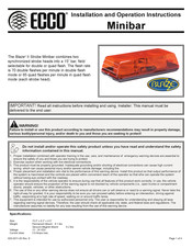 Ecco Blaze II Strobe Instrucciones De Instalacion Y Uso