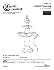 Garden Treasures WXF03382-B Manual Del Usuario