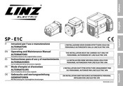 Linz electric SP10S Instrucciones Para El Uso Y El Mantenimiento