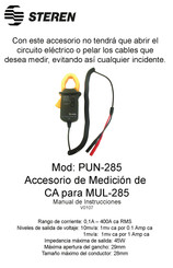 Steren PUN-285 Manual De Instrucciones