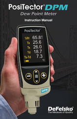 DPM Dew Point Meter Manual De Instrucciones