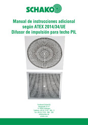 Schako ATEX 2014/34/UE Manual De Instrucciones Adicional