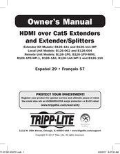 Tripp-Lite B126-110 Manual Del Proprietário