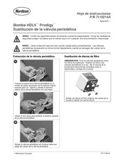 Nordson Bomba HDLV Prodigy P/N 7119214A Hoja De Instrucciones