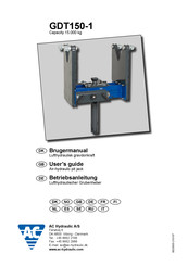AC Hydraulic GDT150-1 Guía De Usuario