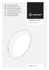 Trilux LIMARO G2 WD1 Serie Instrucciones De Montaje