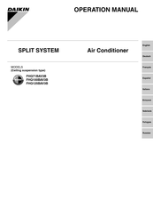 Daikin FHQ125BAV3B Manual De Operación