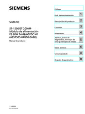 Siemens 6ES7505-0RB00-0AB0 Manual De Producto