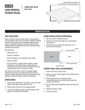 Uline 1607-SPFR Manual Del Usuario