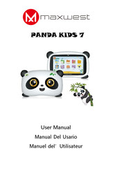 MaxWest Panda Kids 7 Manual Del Usuario