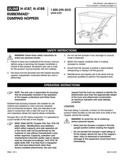 Uline RUBBERMAID H-4187 Manual Del Usuario