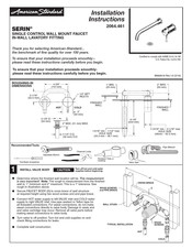 American Standard SERIN 2064.461 Instrucciones De Instalación