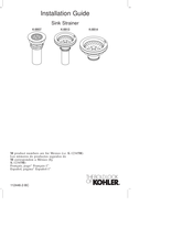 Kohler K-8813 Guia De Instalacion