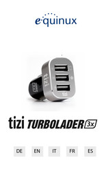 Equinux tizi TURBOLADER 3x Manual Del Usuario