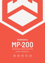 Oakcastle MP 200 Manual Del Usuario