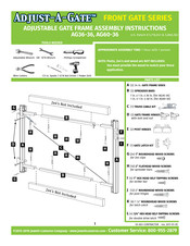 Adjust-A-Gate AG60 Instrucciones De Montaje