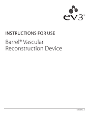 ev3 Barrel BV-4070 Manual Del Usuario