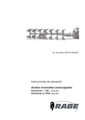 Rabe Kormoran V Instrucciones De Operación